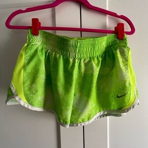 Nike Women’s Neon Green Athletic Shorts
